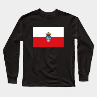 Flag of Cantabria, Spain Long Sleeve T-Shirt